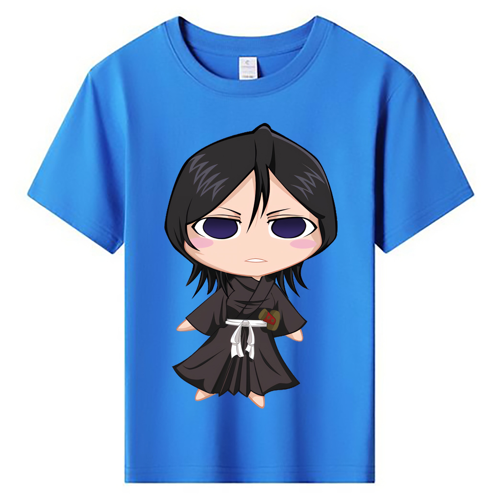 （画像用） ブリーチ 朽木ルキア BLEACH Kuchiki Rukia 綿100％キッズTシャツ（フロントプリント）